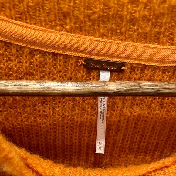 Free People NWT Autumn Sky pullover sweater Sz M - Picture 9 of 9